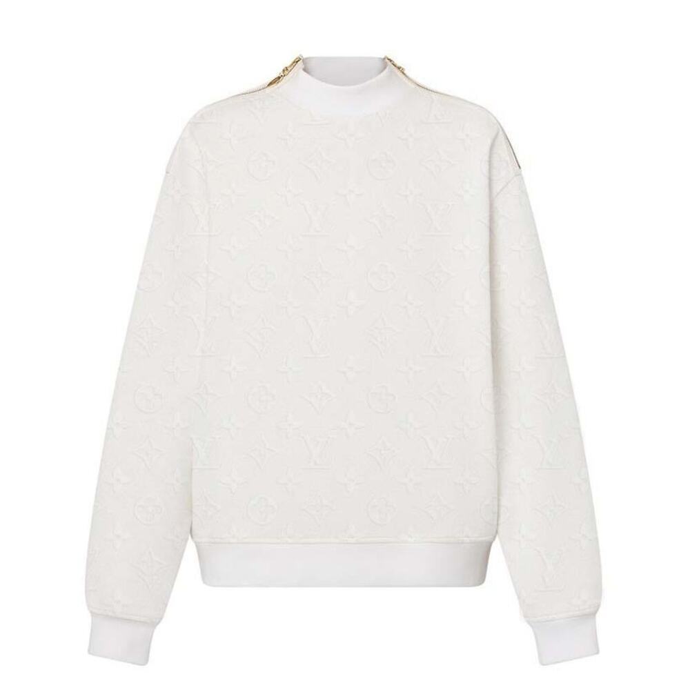 Louis Vuitton L/S Sweatshirt – Blanc Lait (Turtleneck)